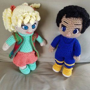 Crochet Girl Doll Blondy